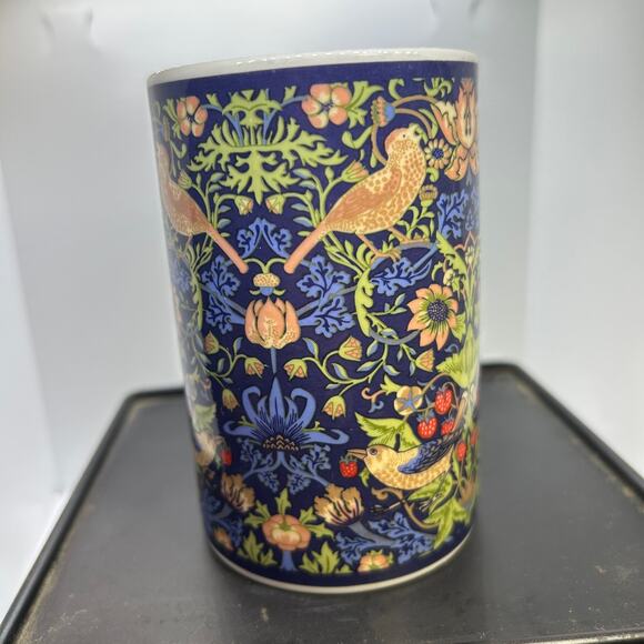 Dunoon Scotland Stoneware Mug William Morris "Strawberry Thief" Arts & Crafts - Picture 7 of 9